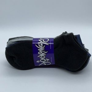 Journeys Marl cushion footie 5 pack socks